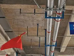 原平管廊支架的安装方法